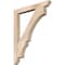 Ekena Millwork Balboa Slat Smooth Bracket, Douglas Fir, 3 1/2"W x 34"D x 42"H BKT04X34X42BOA06SDF - alternate 1